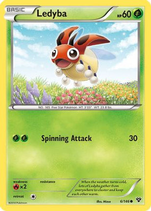 Ledyba - 6/106 [XY Base Set] Reverse Holofoil