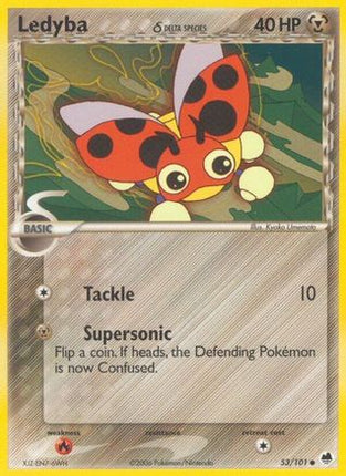 Ledyba (Delta Species) - 53/106 [Dragon Frontiers] Reverse Holofoil