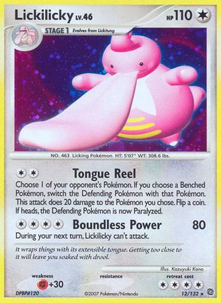 Lickilicky - 12/132 [Secret Wonders] Holofoil