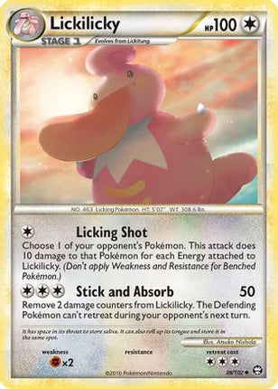 Lickilicky - 38/106 [Triumphant]