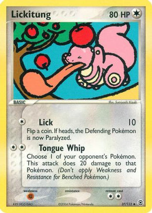 Lickitung - 37/112 [FireRed & LeafGreen] Reverse Holofoil