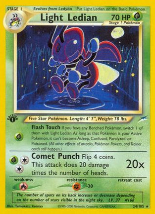 Light Ledian - 24/105 [Neo Destiny] 1st Edition