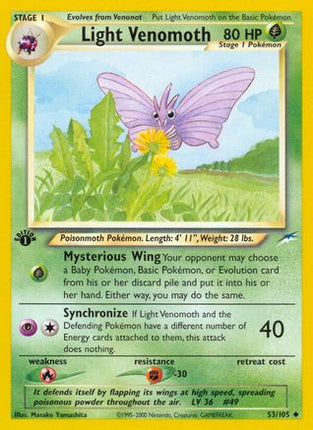 Light Venomoth - 53/105 [Neo Destiny] Unlimited