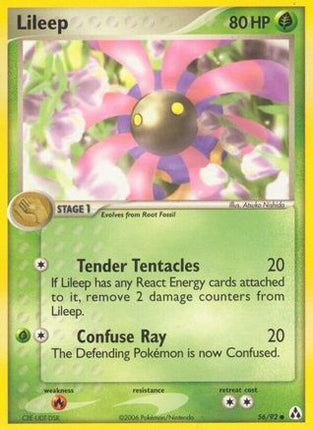 Lileep - 56/null [Legend Maker] Reverse Holofoil