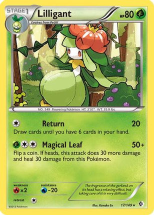 Lilligant - 17/149 [Boundaries Crossed]