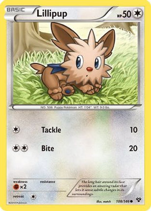 Lillipup - 108/106 [XY Base Set]