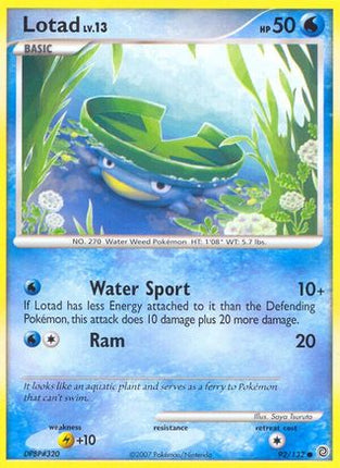 Lotad - 92/132 [Secret Wonders]