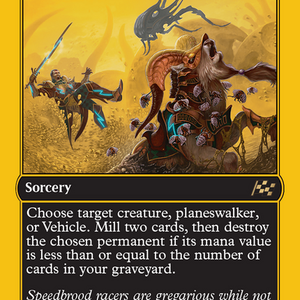 Quag Feast (First-Place Foil) [Aetherdrift] Foil