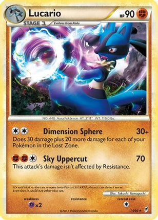 Lucario - 14/95 [Call of Legends] Reverse Holofoil