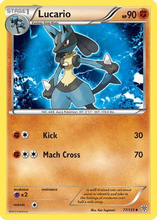 Lucario (77) - 77/108 [Plasma Storm]