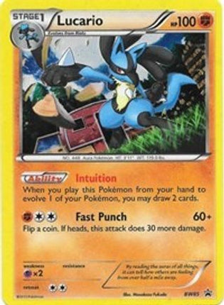 Lucario - BW85 - null/null [Black and White Promos] Holofoil