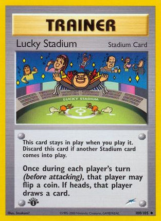 Lucky Stadium - 100/105 [Neo Destiny] 1st Edition