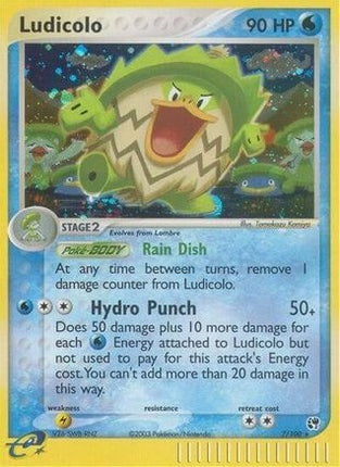 Ludicolo - 7/109 [Sandstorm] Holofoil