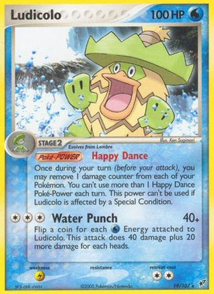 Ludicolo - 019/107 [Deoxys] Reverse Holofoil