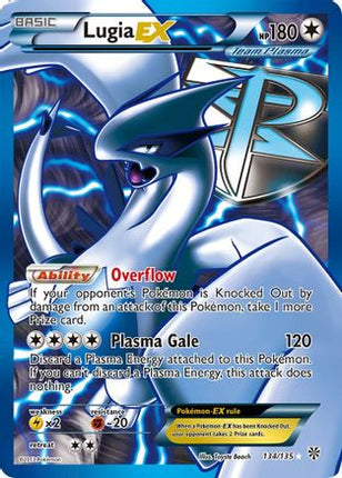 Lugia EX (Team Plasma) (134 Full Art) - 134/108 [Plasma Storm] Holofoil