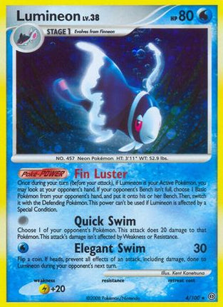 Lumineon - 4/106 [Stormfront] Holofoil