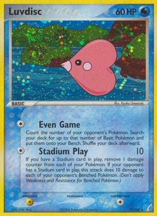 Luvdisc - 7/100 [Crystal Guardians] Holofoil
