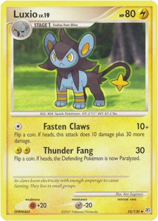 Luxio - 52/130 [Diamond and Pearl]