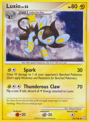 Luxio - 62/106 [Legends Awakened] Reverse Holofoil