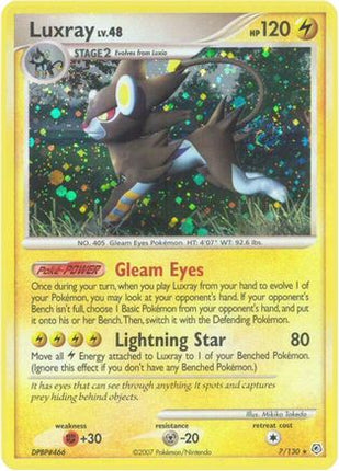 Luxray - 7/130 [Diamond and Pearl] Reverse Holofoil