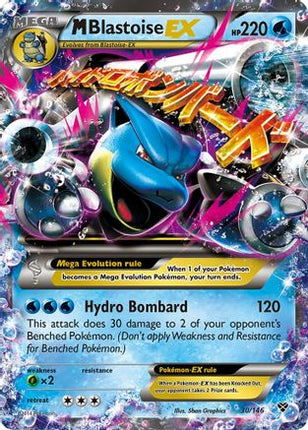 M Blastoise EX - 30/106 [XY Base Set] Holofoil
