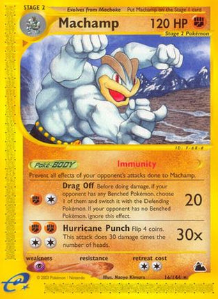Machamp (16) - 16/144 [Skyridge] Reverse Holofoil