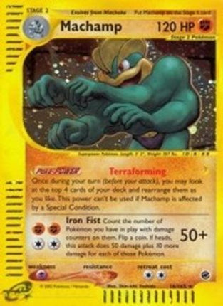 Machamp (16) - 16/165 [Expedition] Reverse Holofoil