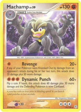 Machamp - 31/130 [Diamond and Pearl] Reverse Holofoil