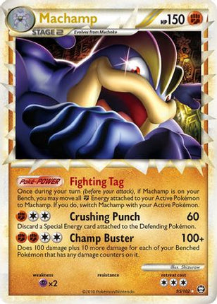 Machamp (Prime) - 95/106 [Triumphant] Holofoil