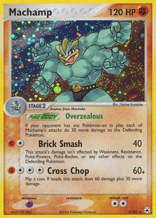Machamp - 9/null [Hidden Legends] Holofoil