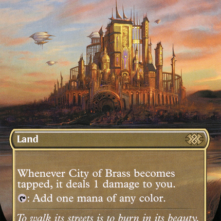 City of Brass (Borderless) [Double Masters 2022]
