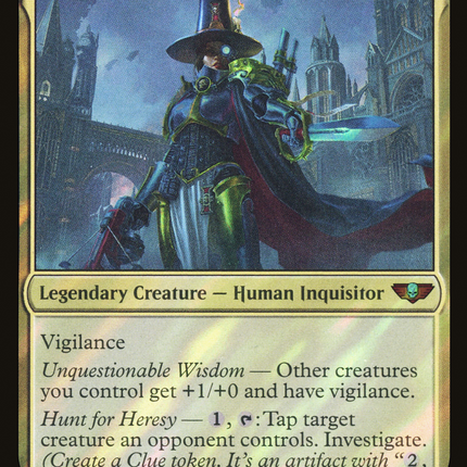 Inquisitor Greyfax [Warhammer 40,000 Commander] Surge Foil