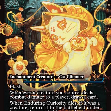 Enduring Curiosity (Showcase) [Duskmourn: House of Horror] Foil