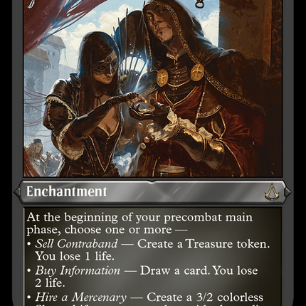 Black Market Connections [Assassin's Creed] Etched Foil