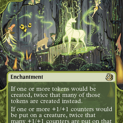 Primal Vigor (Showcase) (Borderless) [Wilds of Eldraine: Enchanting Tales]