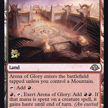 Arena of Glory [Modern Horizons 3 Promos] Prerelease Foil