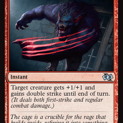 Uncaged Fury [Foundations Jumpstart] Foil