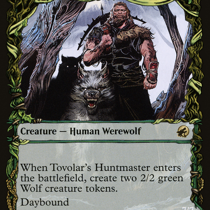 Tovolar's Huntmaster // Tovolar's Packleader (Showcase) [Innistrad: Midnight Hunt]