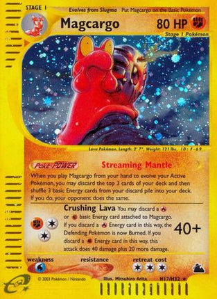 Magcargo (H17) - H17/144 [Skyridge] Holofoil