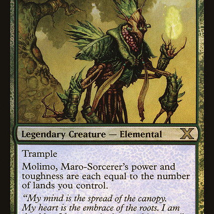 Molimo, Maro-Sorcerer [Tenth Edition] Foil