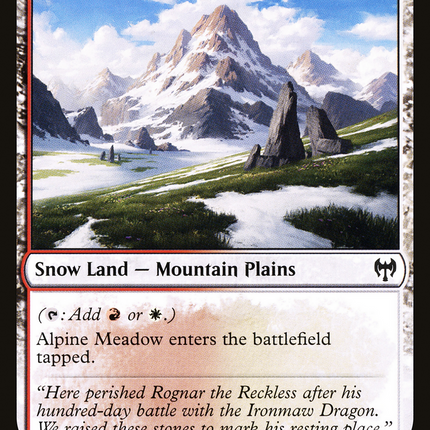 Alpine Meadow [Kaldheim]