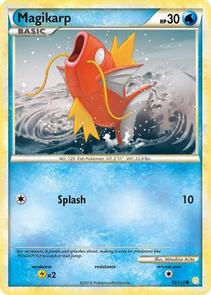 Magikarp - 72/106 [HeartGold SoulSilver] Reverse Holofoil