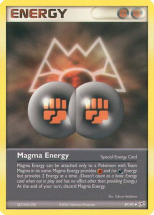 Magma Energy - 87/97 [Team Magma vs Team Aqua] Reverse Holofoil