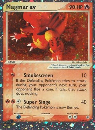 Magmar ex - 100/109 [Ruby and Sapphire] Holofoil