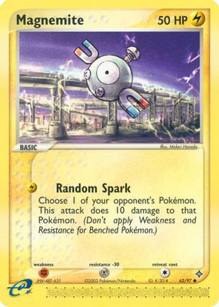 Magnemite - 62/97 [Dragon] Reverse Holofoil