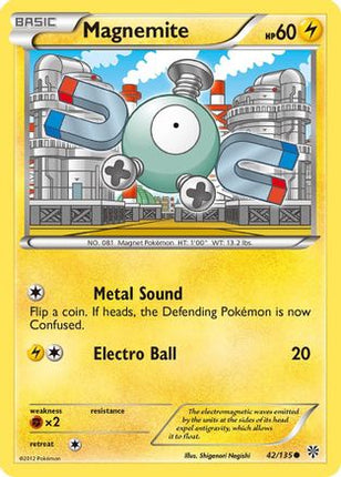 Magnemite (42) - 42/108 [Plasma Storm] Reverse Holofoil