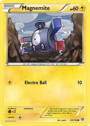 Magnemite (43) - 43/108 [Plasma Storm] Reverse Holofoil