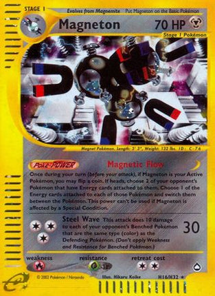 Magneton (H16) - H16/147 [Aquapolis] Holofoil