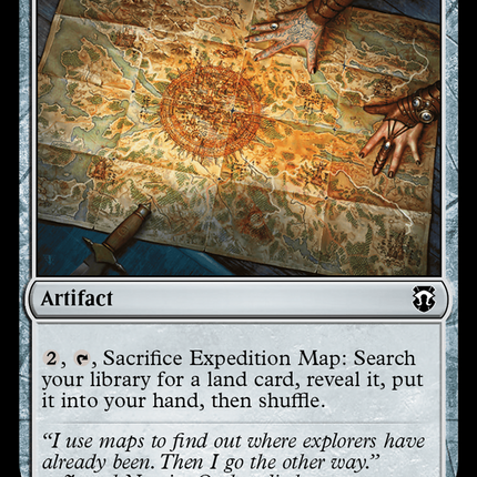 Expedition Map [Modern Horizons 3 Commander] Foil