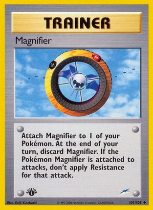 Magnifier - 101/105 [Neo Destiny] 1st Edition
